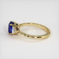 1.76 Ct. Sapphire Ring, 18K Yellow Gold 4