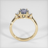 1.26 Ct. Bi Color Sapphire Ring, 18K Yellow Gold 3