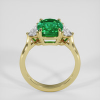 2.82 Ct. Emerald Ring, 18K Yellow Gold 3