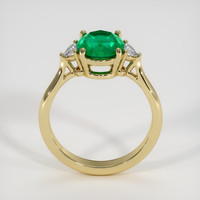 2.31 Ct. Emerald Ring, 18K Yellow Gold 3