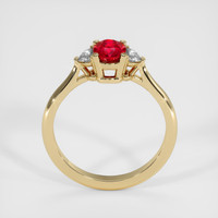 1.16 Ct. Ruby Ring, 18K Yellow Gold 3