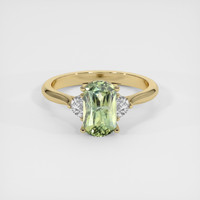 2.37 Ct. Sapphire Ring, 18K Yellow Gold 1
