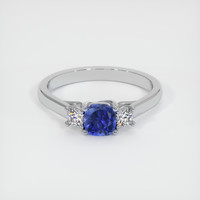 0.65 Ct. Sapphire Ring, Platinum 950 1