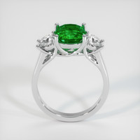 2.05 Ct. Emerald Ring, Platinum 950 3
