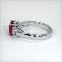 2.17 Ct. Ruby Ring, Platinum 950 4