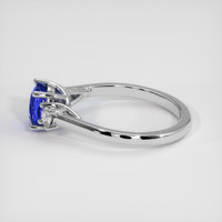1.53 Ct. Blue Sapphire Ring, Platinum 950 4