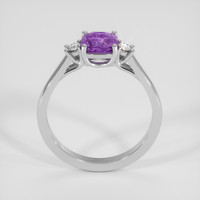2.11 Ct. Purple Sapphire Ring, Platinum 950 3