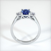 1.03 Ct. Blue Sapphire Ring, 10K White Gold 3
