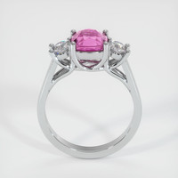 1.51 Ct. Pink Sapphire Ring, 10K White Gold 3