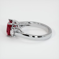 2.52 Ct. Ruby Ring, 10K White Gold 4