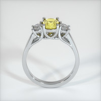 1.28 Ct. Yellow Sapphire Ring, 10K White Gold 3