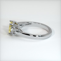 1.28 Ct. Yellow Sapphire Ring, 10K White Gold 4