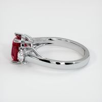 2.52 Ct. Ruby Ring, 14K White Gold 4