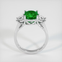 2.05 Ct. Emerald Ring, 18K White Gold 3