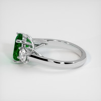 2.05 Ct. Emerald Ring, 18K White Gold 4