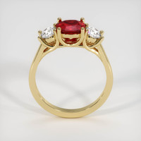1.19 Ct. Ruby Ring, 14K Yellow Gold 3