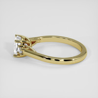 1.48 Ct. White Sapphire Ring, 14K Yellow Gold 4