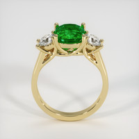 2.05 Ct. Emerald Ring, 18K Yellow Gold 3