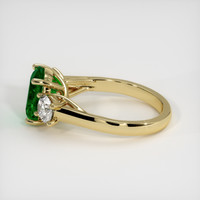 2.05 Ct. Emerald Ring, 18K Yellow Gold 4