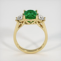 2.28 Ct. Emerald Ring, 18K Yellow Gold 3