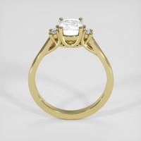 1.48 Ct. White Sapphire Ring, 18K Yellow Gold 3