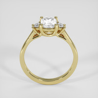 1.33 Ct. White Sapphire Ring, 18K Yellow Gold 3