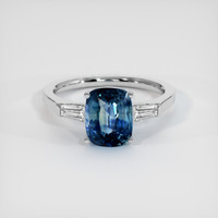 5.00 Ct. Sapphire Ring, Platinum 950 1