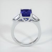 2.64 Ct. Blue Sapphire Ring, Platinum 950 3