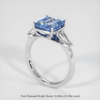 5.04 Ct. Sapphire Ring, Platinum 950 2