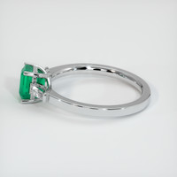 Emerald Ring 0.88 Ct., Platinum 950 Preview