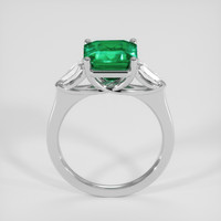2.94 Ct. Emerald Ring, Platinum 950 3