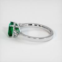 1.76 Ct. Emerald Ring, Platinum 950 4