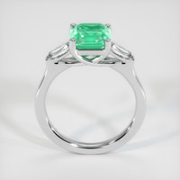 2.04 Ct. Emerald Ring, Platinum 950 3