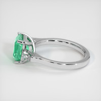 2.04 Ct. Emerald Ring, Platinum 950 4