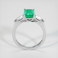 1.63 Ct. Emerald Ring, Platinum 950 3