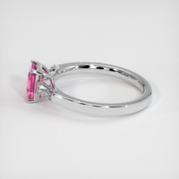 1.52 Ct. Pink Sapphire Ring, Platinum 950 4