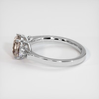 1.82 Ct. Sapphire Ring, 14K White Gold 4