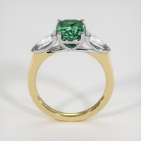 3.08 Ct. Sapphire Ring, 18K White & Yellow 3