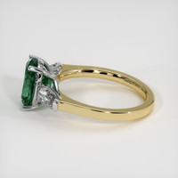 3.08 Ct. Sapphire Ring, 18K White & Yellow 4
