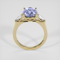 4.53 Ct. Blue Sapphire Ring, 14K Yellow Gold 3