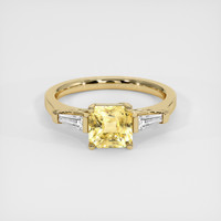 2.02 Ct. Sapphire Ring, 14K Yellow Gold 1