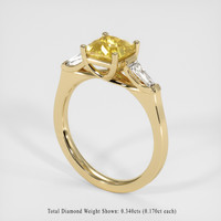 2.02 Ct. Sapphire Ring, 14K Yellow Gold 2