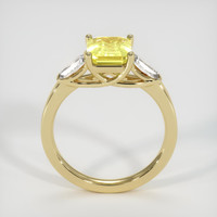 2.10 Ct. Sapphire Ring, 18K Yellow Gold 3