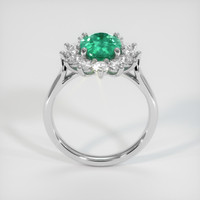 1.74 Ct. Emerald Ring, Platinum 950 3