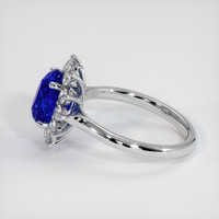 3.13 Ct. Color Change Sapphire Ring, Platinum 950 4