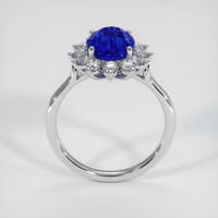 3.13 Ct. Color Change Sapphire Ring, 14K White Gold 3