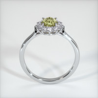 0.96 Ct. Sapphire Ring, 14K White Gold 3