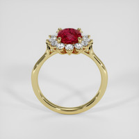 1.59 Ct. Ruby Ring, 14K Yellow Gold 3