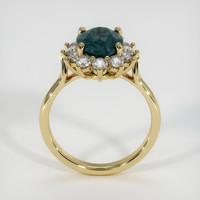 3.42 Ct. Sapphire Ring, 14K Yellow Gold 3