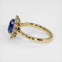 1.63 Ct. Sapphire Ring, 18K Yellow Gold 4